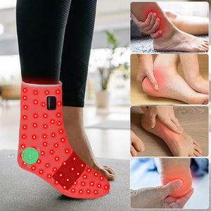 ThermaFootPro™ - Red Light Therapy Ankle & Foot Wrap + Plantar Recovery Guide