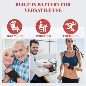ThermaWrist Pro™ - 3-in-1 Red Light Pain Relief Wrap + Joint Recovery Mastery Guide