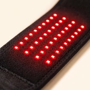 Close detail of the ThermaWrist Pro LED panel