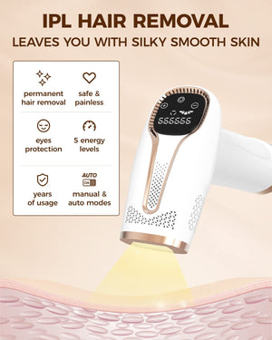 SilkLuxe™: Painless Lasting Hair Removal