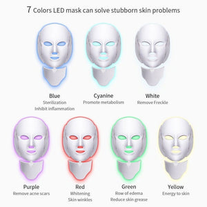 RadianceGlow™: Professional LED Light Therapy Mask