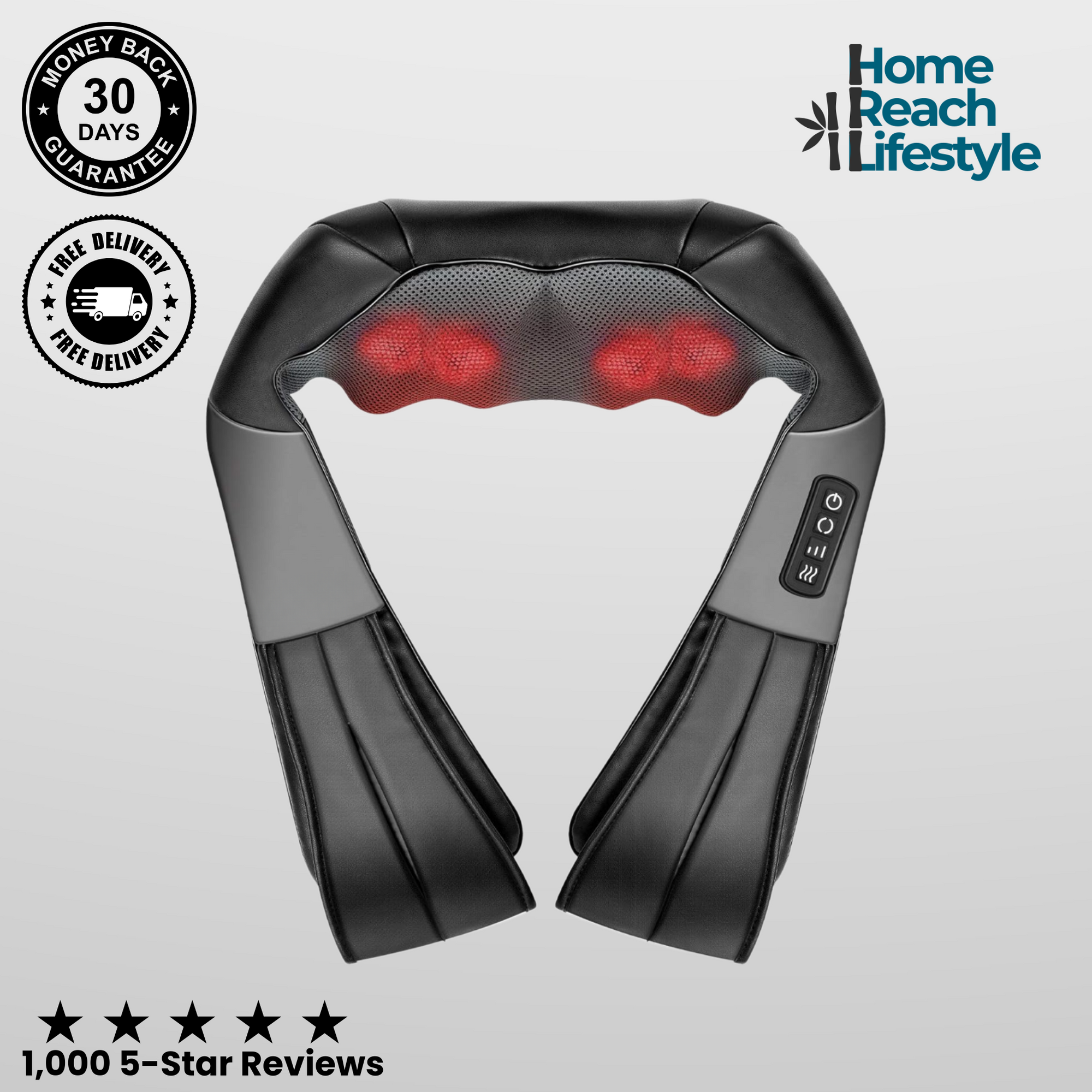 SereniTouch™: Deep Relief Neck & Back Massager