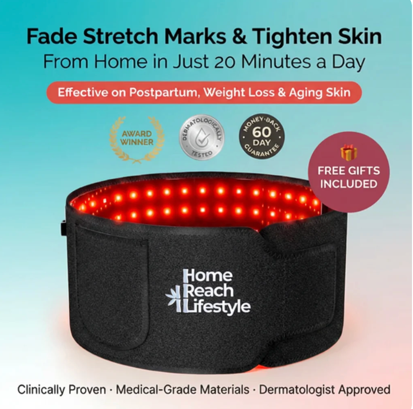 ThermaLight360™ Pro Red Light & Vibration Belt