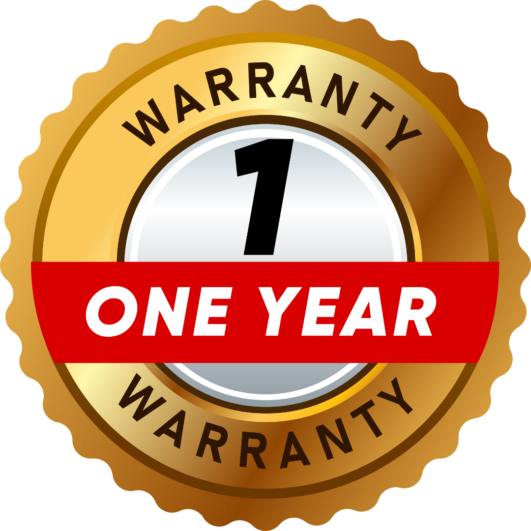 1 Year Warranty