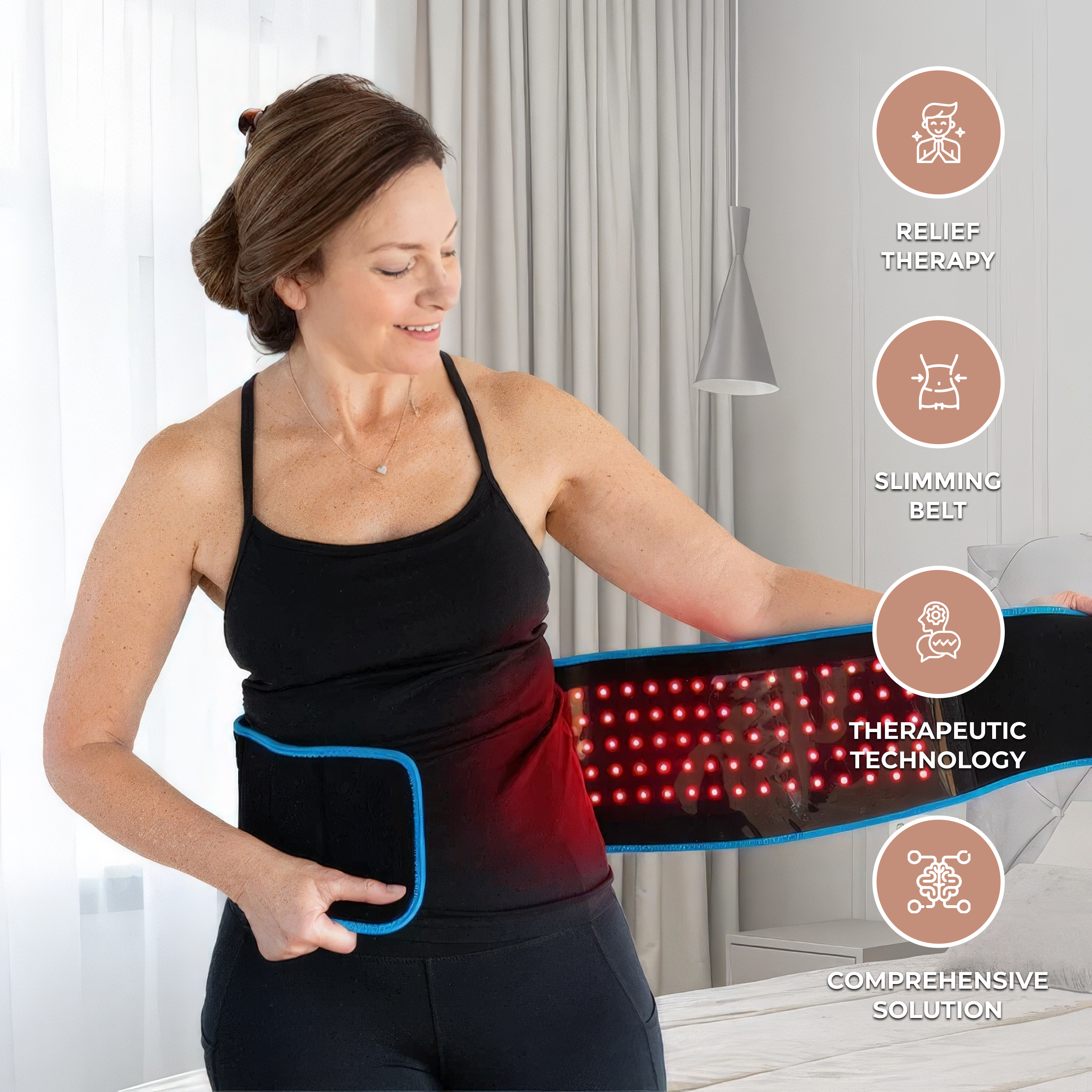 ThermaLight360™: Relief and Slimming Therapy Belt