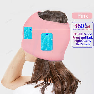 SoothScape™: Migraine Relief Hat for Therapeutic Comfort