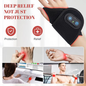 ThermaWrist Pro™ - 3-in-1 Red Light Pain Relief Wrap + Joint Recovery Mastery Guide