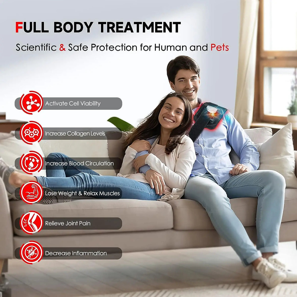 ThermaLight360™ Mini - Red Light Therapy Pad