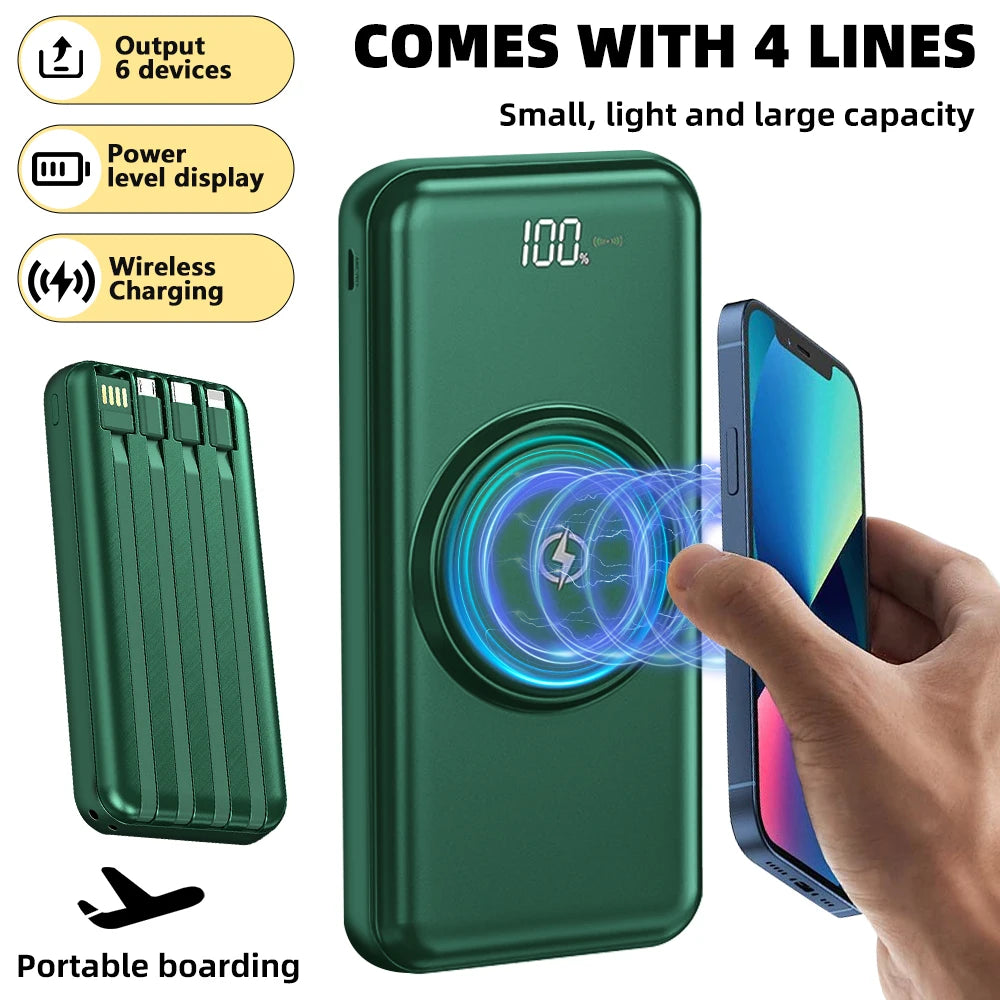 10000mAh Wireless Power Bank