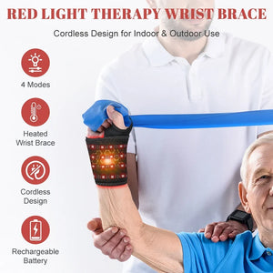 ThermaWrist Pro™ - 3-in-1 Red Light Pain Relief Wrap + Joint Recovery Mastery Guide