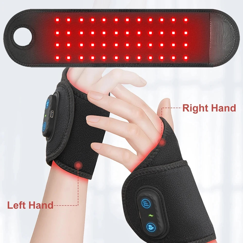 ThermaWrist Pro™ - 3-in-1 Red Light Pain Relief Wrap + Joint Recovery Mastery Guide