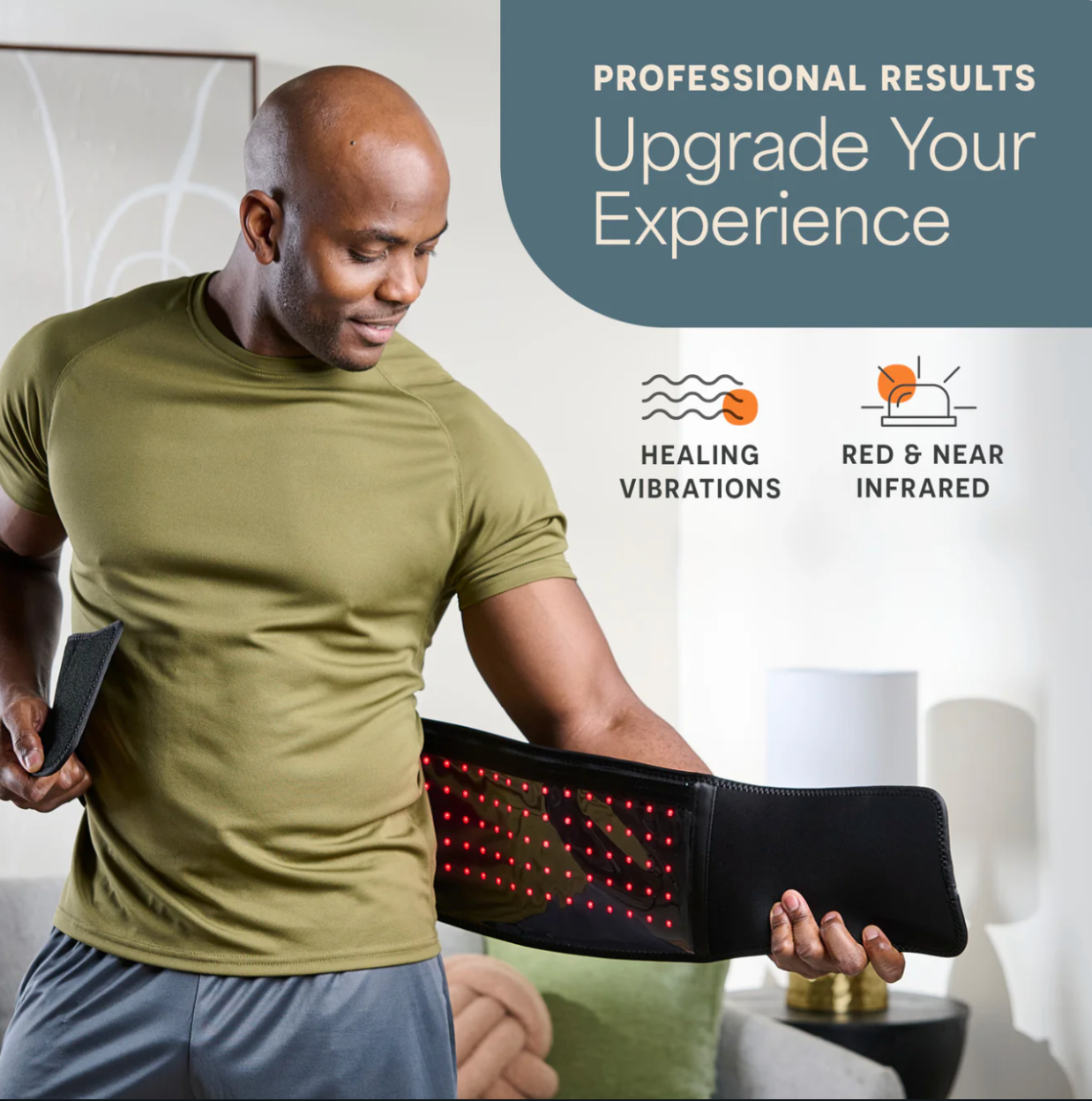 ThermaLight360™ Pro - Advanced Recovery Belt + Red Light Mastery Guide