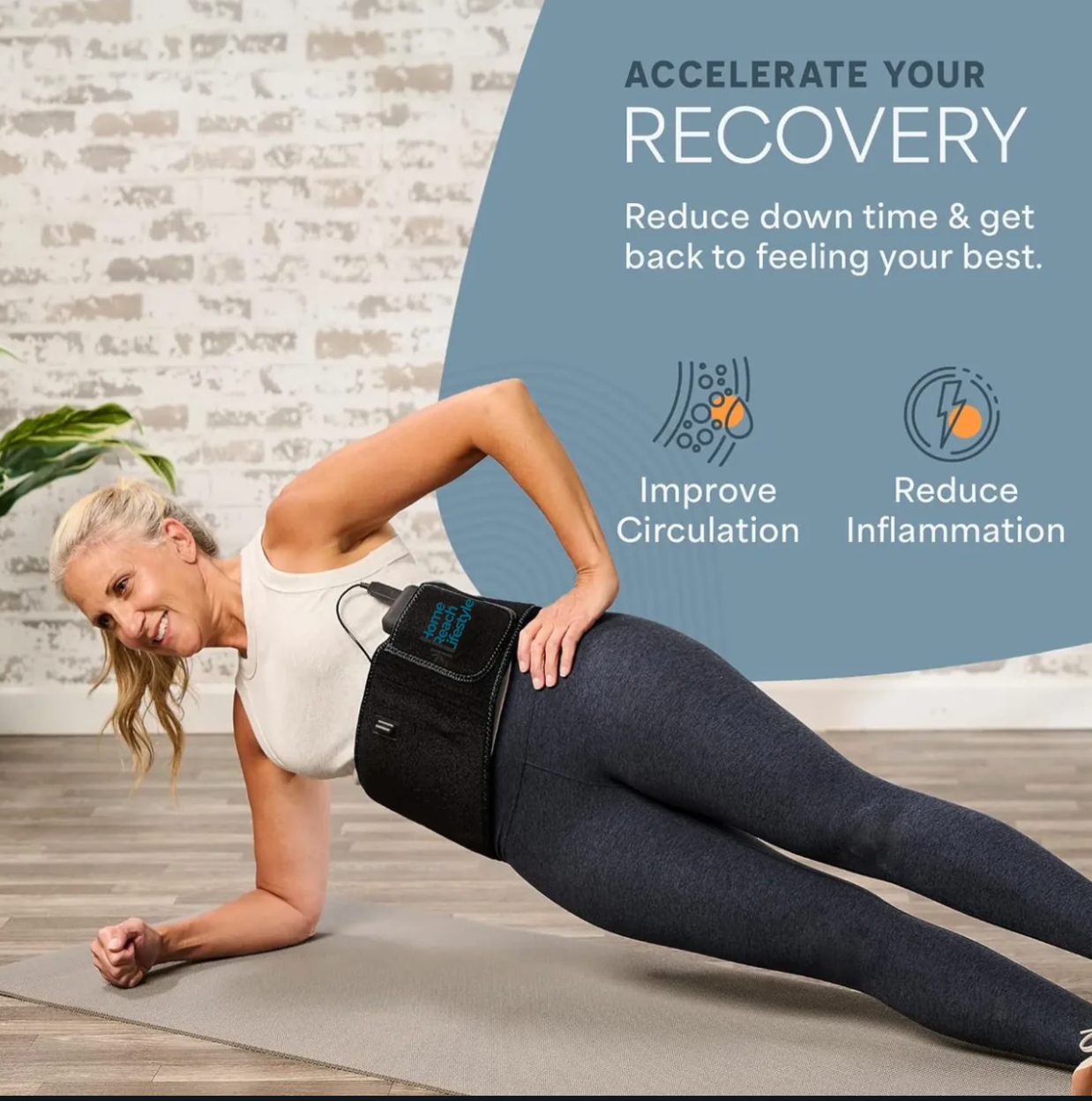 ThermaLight360™ Pro - Advanced Recovery Belt + Red Light Mastery Guide