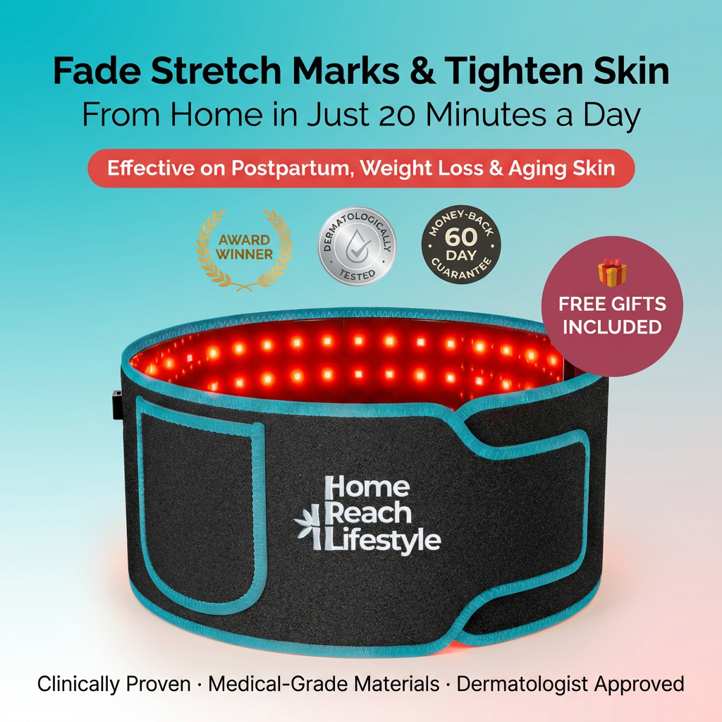 ThermaLight360™ Dual-Wavelength Red Light Therapy Belt