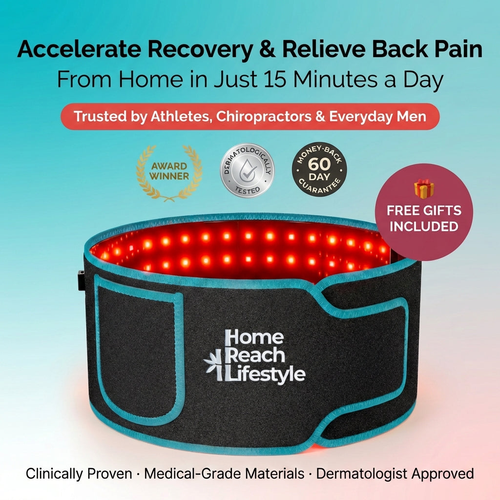 ThermaLight360™ Dual-Wavelength Red Light Therapy Belt