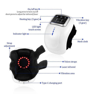KneeRevive™: Infrared Knee Massager for Pain Relief