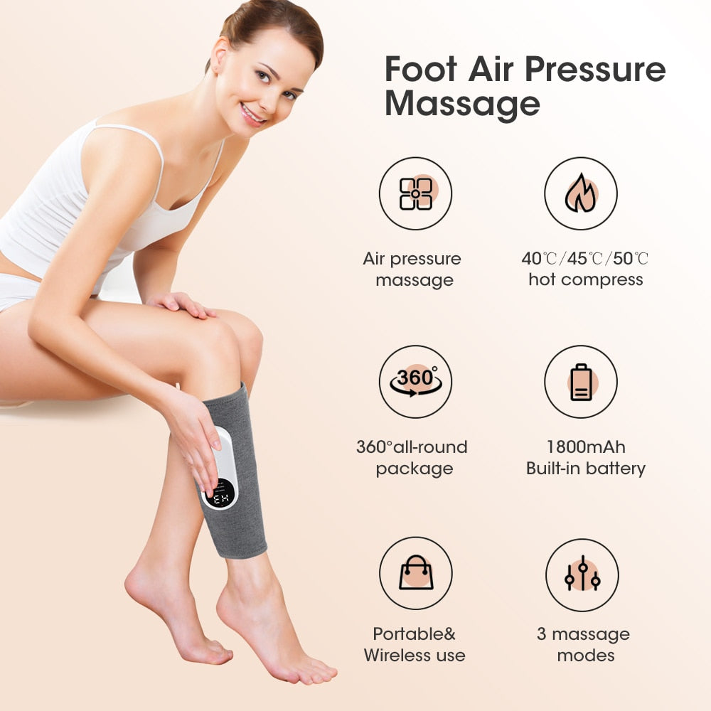 CircuRelief™: Air-Powered Leg and Calf Revitalizer